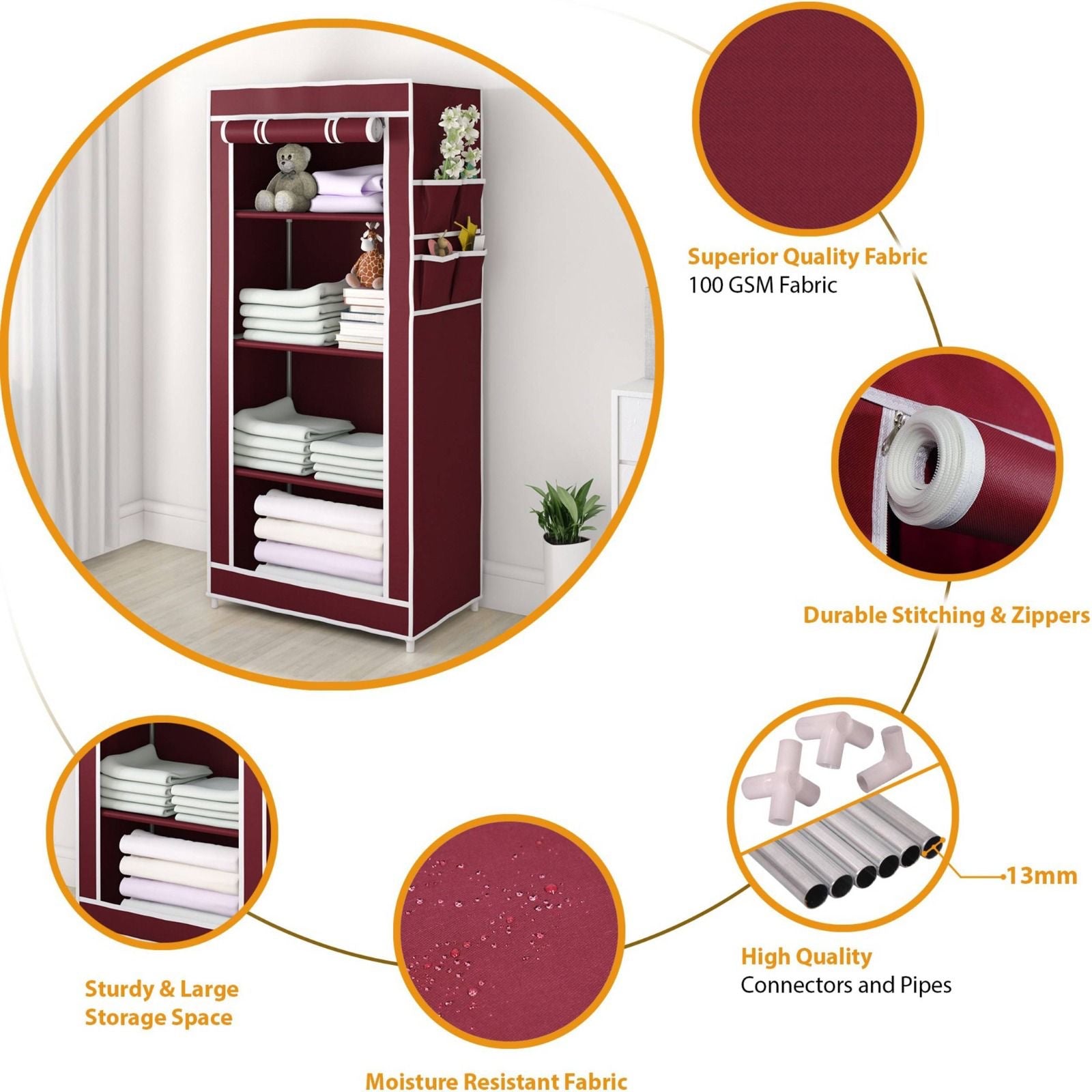 VL Collapsible Wardrobe